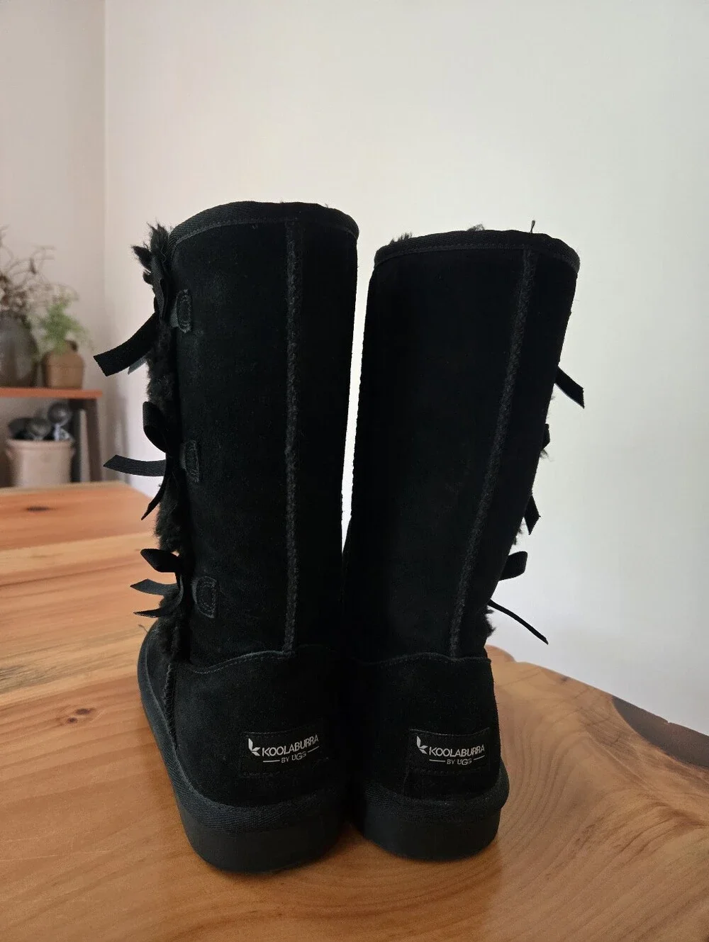 Koolaburra by UGG Victoria Girls' Tall Winter Boots In Black